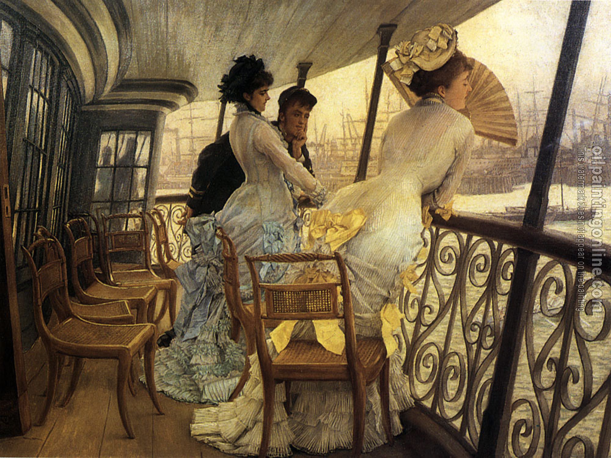 Tissot, James - The Gallery of HMS Calcutta